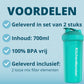 KitchenMonster® Shakebeker set van 2 - blauw/groen