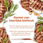 KitchenMonster® Steakmessen set van 6 - Rozenhout